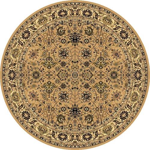 Rugs America(tm) New Vision Tabriz Round Rug - Berber
