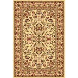 Rugs America(tm) New Vision Lilihan Rectangle Area Rug - Cream