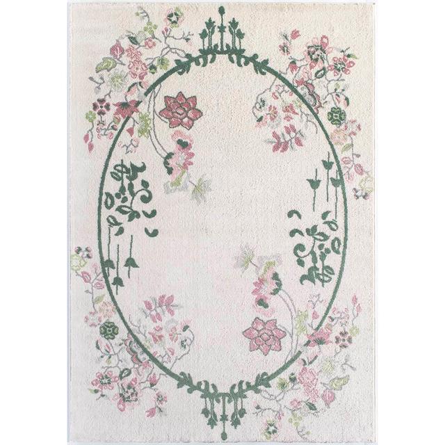 Rugs America(tm) Valentina Cream Magnolia Area Rug