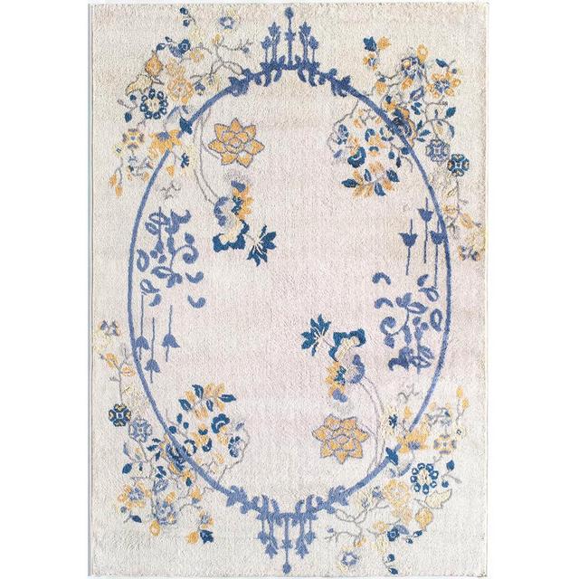 Rugs America(tm) Valentina Gold Magnolia Area Rug
