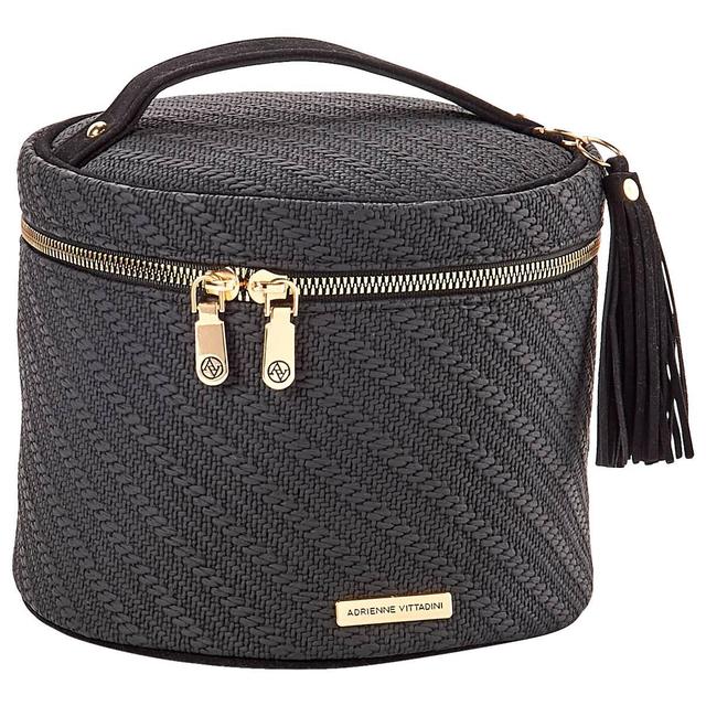 Adrienne Vittadini Round Cosmetic Case