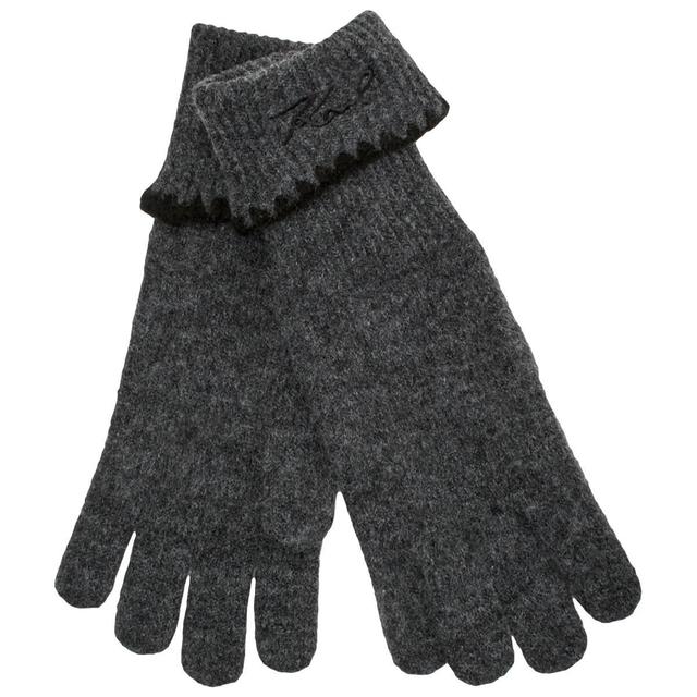 Womens Karl Lagerfeld Whipstitch Touchscreen Gloves