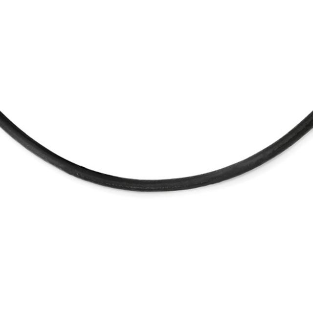 Mens Gentlemen's Classics(tm) Leather & Textured Greece Necklace