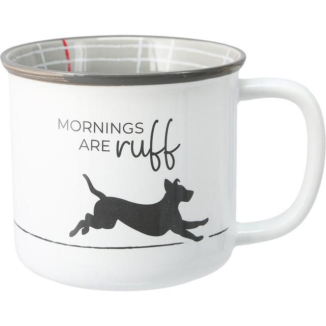 Pavilion Furever Pawsome 18oz. Mornings Are Ruff Mug
