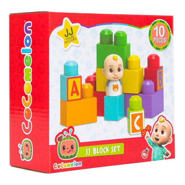 10pc. CoComelon Block Set