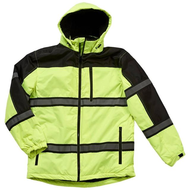 Mens Bass Creek Outfitters(R) Twill Sherpa Lined Safety Coat