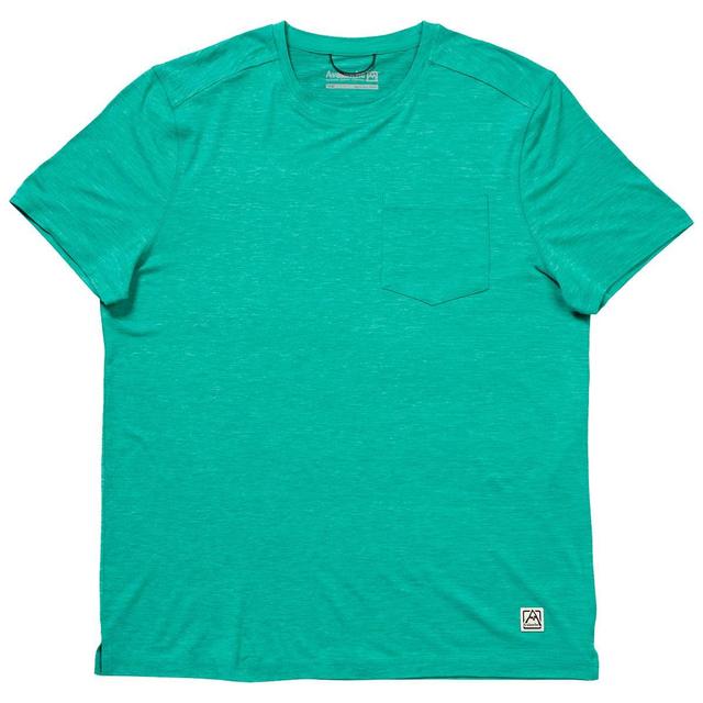 Mens Avalanche(R) Short Sleeve Space Dye Chest Pocket Tee