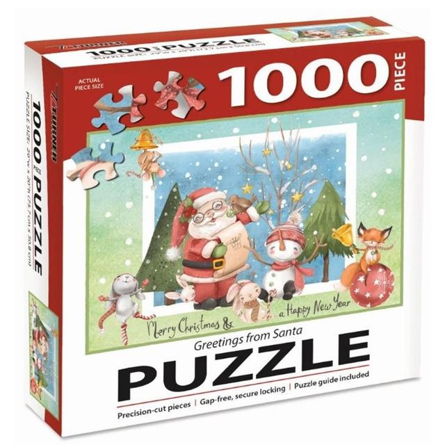 Lang(R) Greetings From Santa 1000pc. Puzzle