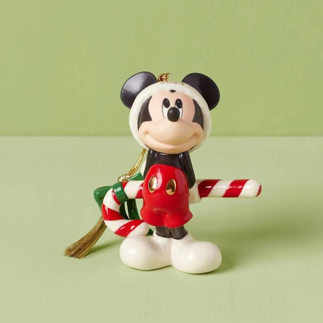 Lenox(R) Mickey with Candy Cane Ornament