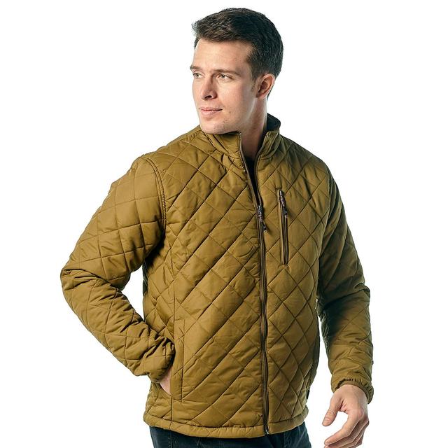 Mens Hawke & Co. Diamond Quilted Barn Jacket