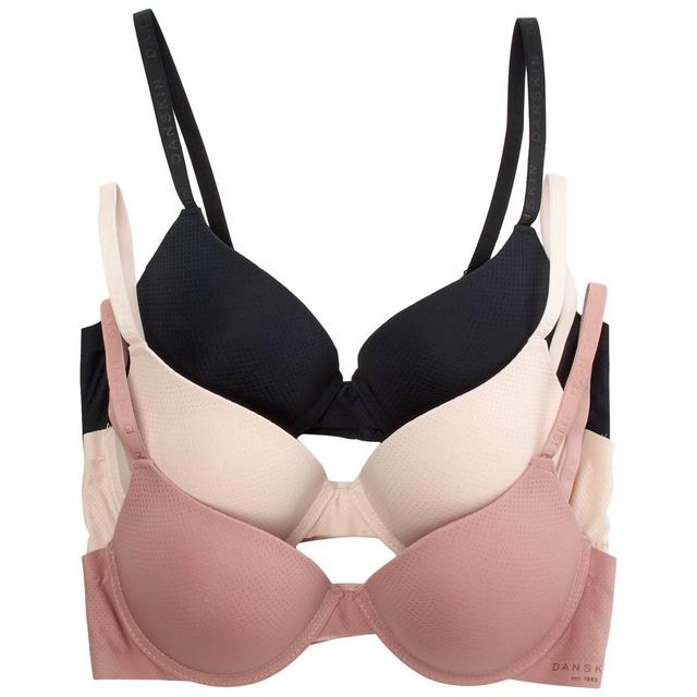 Womens Danskin 3pk. Bonded Micro Underwire Bras DS2985-3PKC