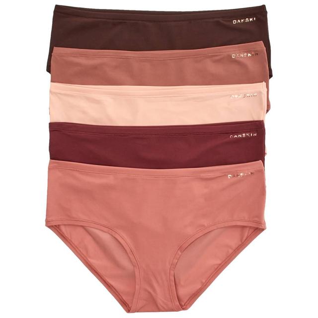 Womens Danskin 5pk. Microfiber Hipsters DS3417-5PKF
