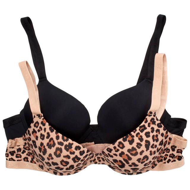 Juniors Juicy Couture 2pk. Micro Tonal Push Up Bras - JC1444-2PKU
