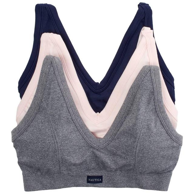 Womens Nautica 3pk. Seamless Lounge Bras NT7036-3PKD