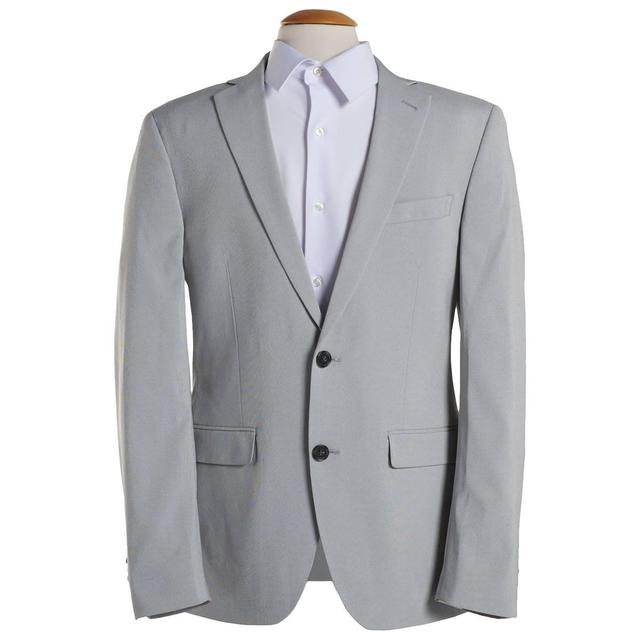 Mens Savile Row Slim Fit Suit Jacket - Grey