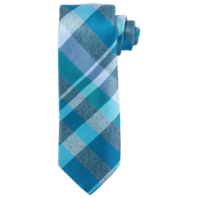 Mens Perry Ellis Tie - Cole Plaid