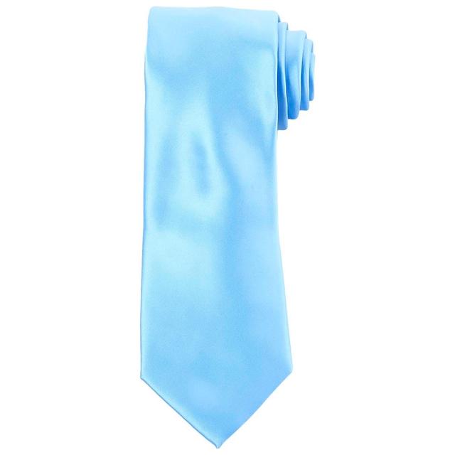 Mens Perry Ellis Sateen Solid Tie