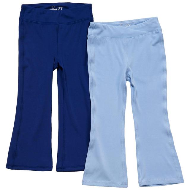 Toddler Girl 90 Degree(R) by Reflex 2pk. Solid Flare Pants