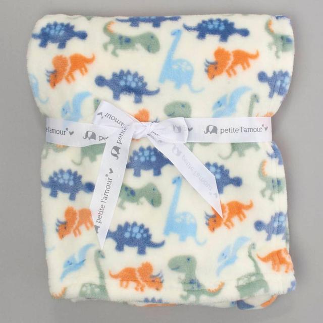 Petite L'Amour(R) Dinosaur Blanket