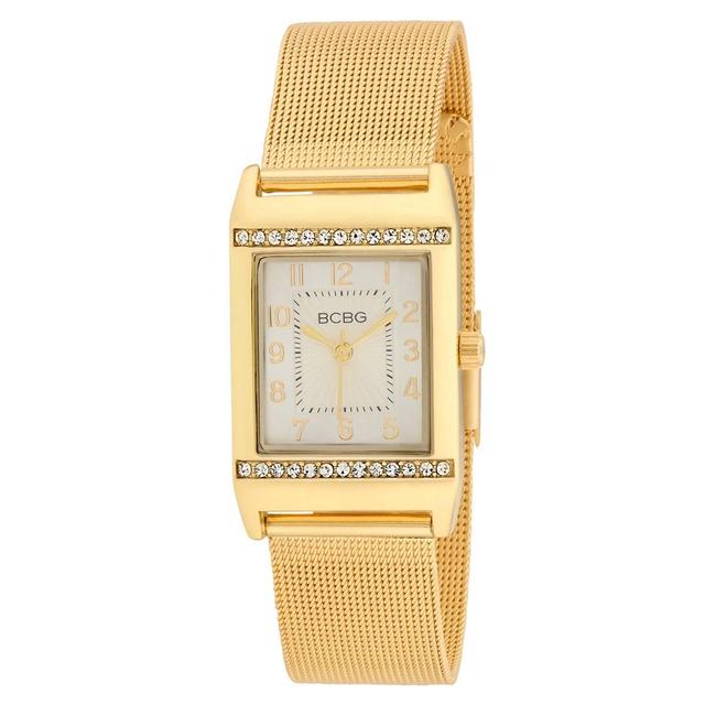Womens BCBG Gold Retro Vintage Mesh Watch - BCBG006YG