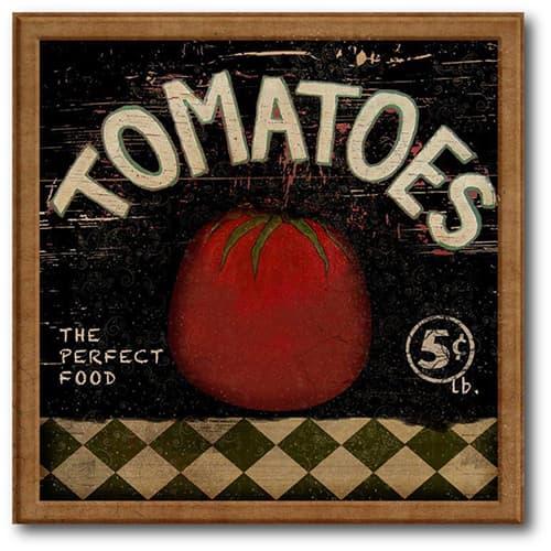 Courtside Market Tomatoes Canvas Wall Art