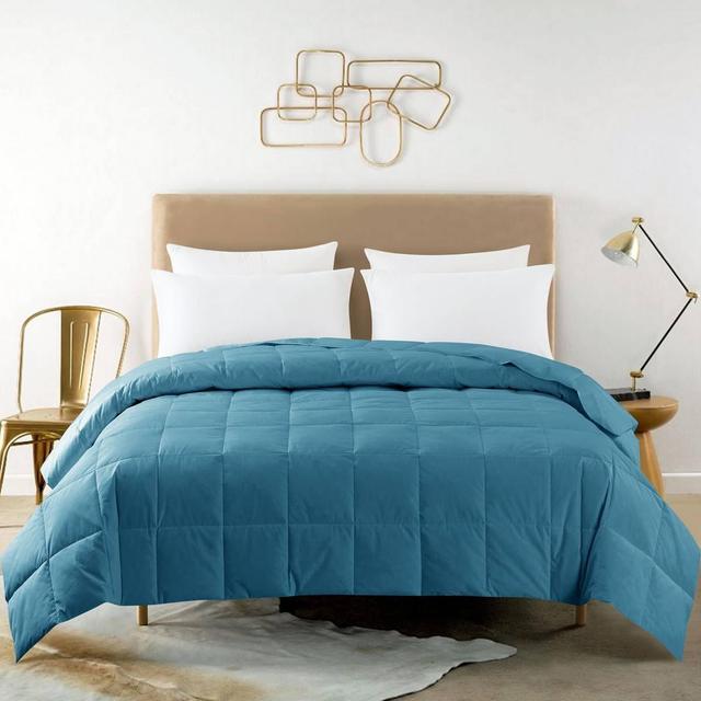 St. James Home Constance 233 TC White Duck Down Blanket