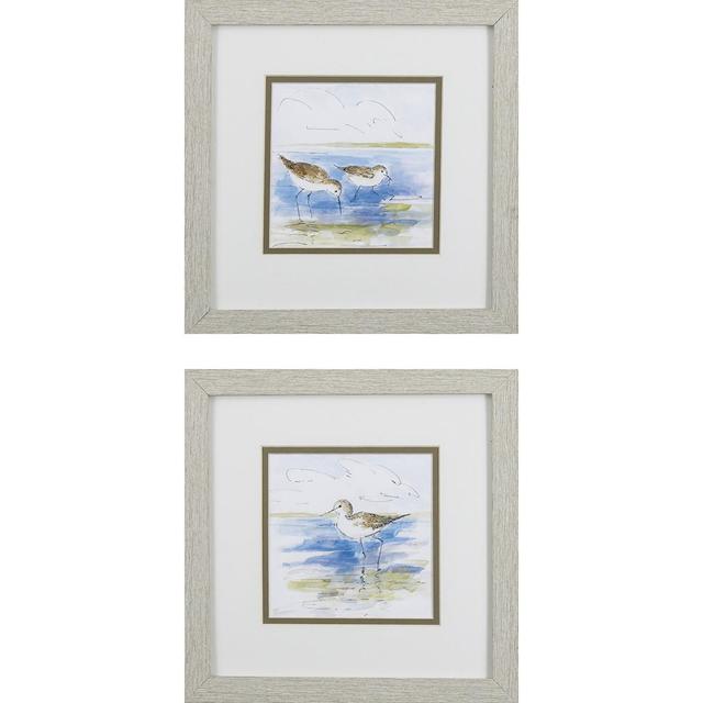 Paragon 2pc. Sketchy Shore Birds Wall Art Set