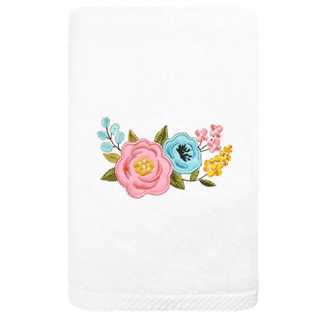 Linum Home Textiles Primavera Embroidered Hand Towel