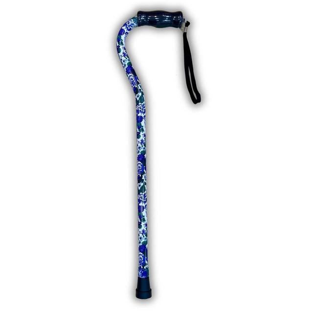 Womens Tech Step Floral Ergonomic Cane