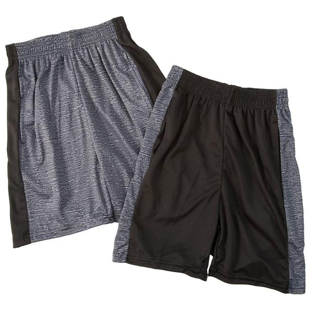 Boys (8-20) Ultra Performance 2pk. Space Dye Active Shorts