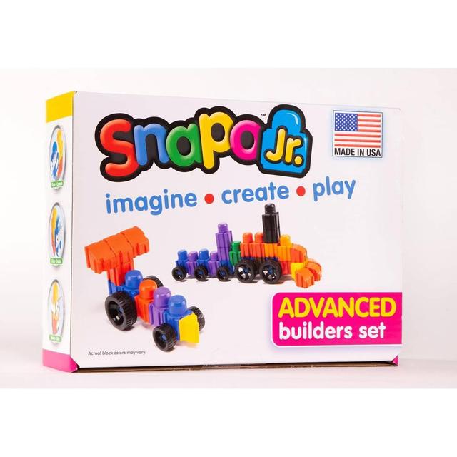 Snapo(tm) Jr. 80pc. Advanced Builders Set
