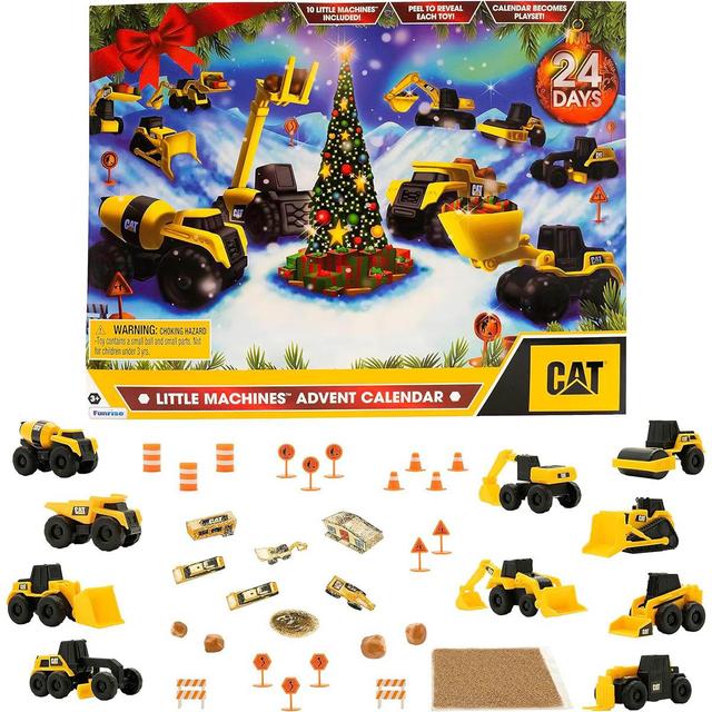 CAT Construction Toys Little Machines Advent Calendar