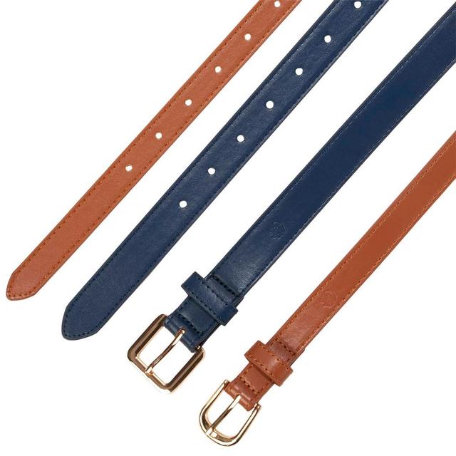 Womens Gloria Vanderbilt 2 for 1 Belt Set