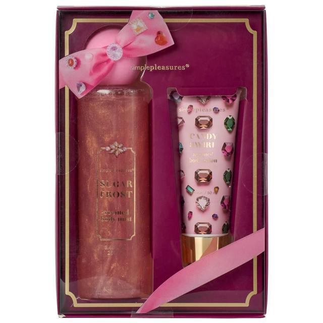 Simple Pleasures(R) Bejeweled Body Mist and Body Lotion Duo Set