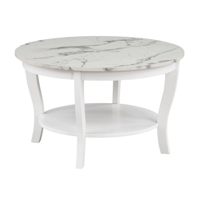 Convenience Concepts American Heritage Round Coffee Table