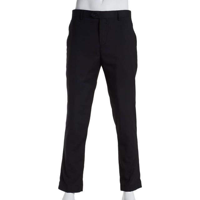 Mens Dolce Roma Slim Fit Dress Pants - Black