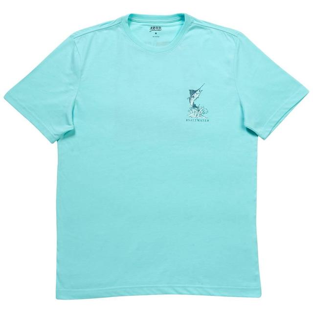 Mens Big & Tall IZOD(R) Short Sleeve Saltwater Graphic Tee