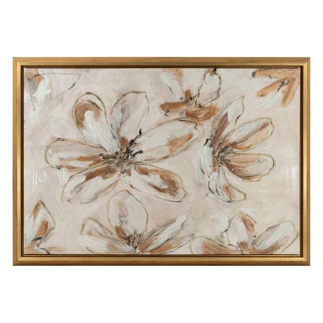 Artisan Home Floral Softness Canvas Wall Decor