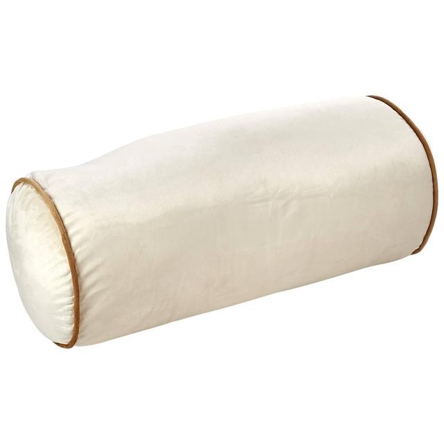 Velvet w/ Contrasting Piping Decorative Pillow - 9x18