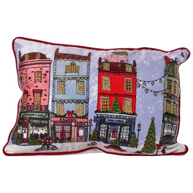 Christmas City Decorative Pillow - 12x18