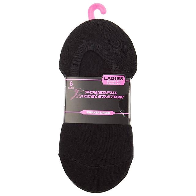 Womens Powerful Accerlation 6pk. Sneaker Liners