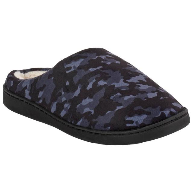 Mens Preswick & Moore Memory Foam Camo Slippers