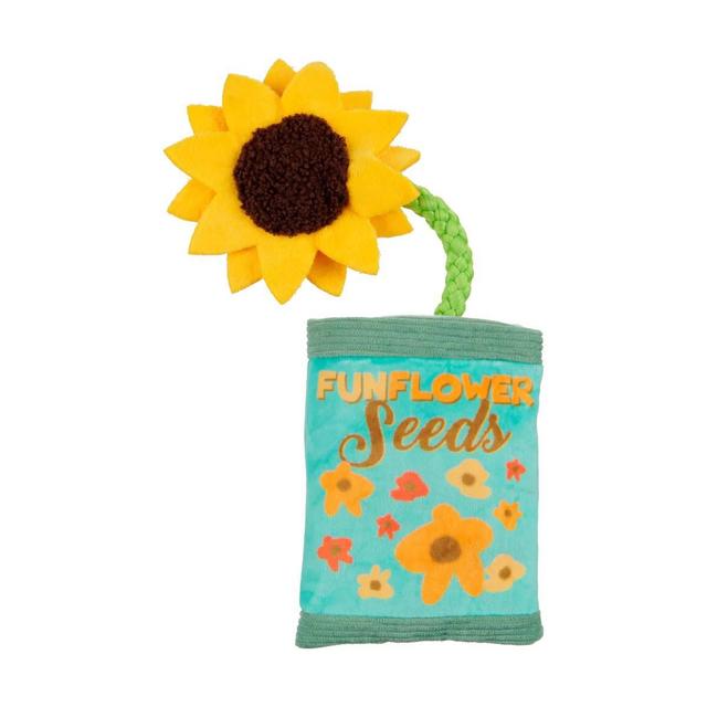 Bark Box Fun Flower Seeds Rope Dog Toy