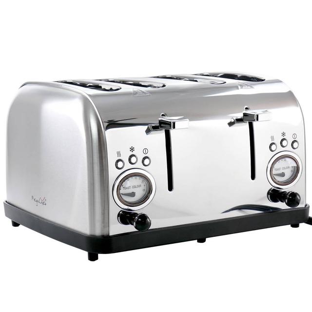 MegaChef Extra Wide Slot Toaster with Variable Browning