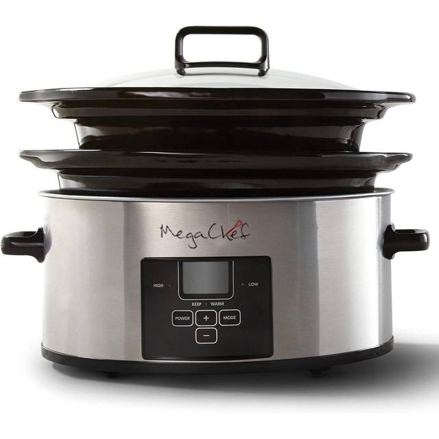 MegaChef Interchangeable Slow Cooker