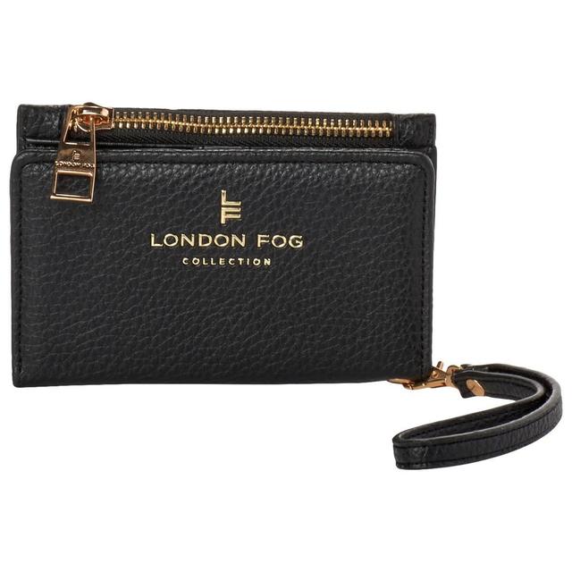 Womens London Fog Pebble Bi-Fold Wristlet