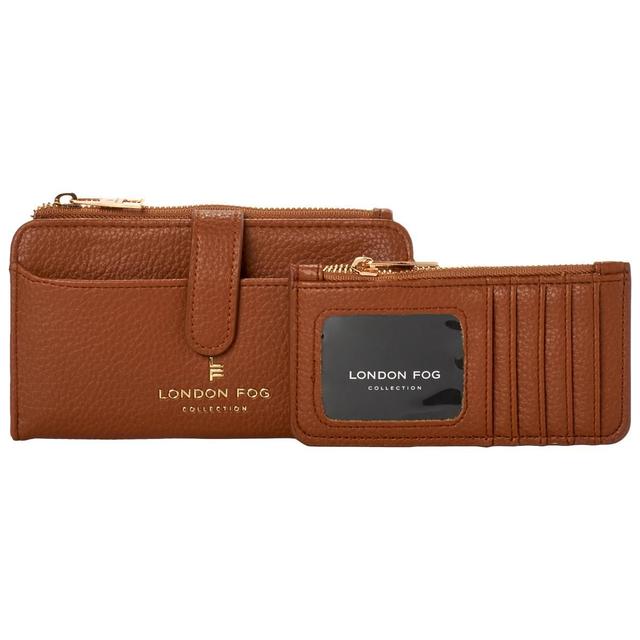 Womens London Fog Pebble 2 In 1 Wallet