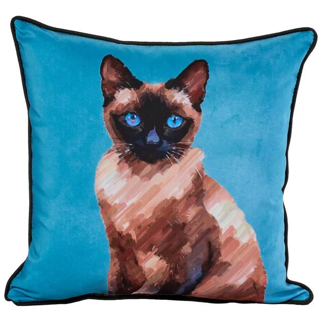 Siamese Decorative Pillow - 18x18in.