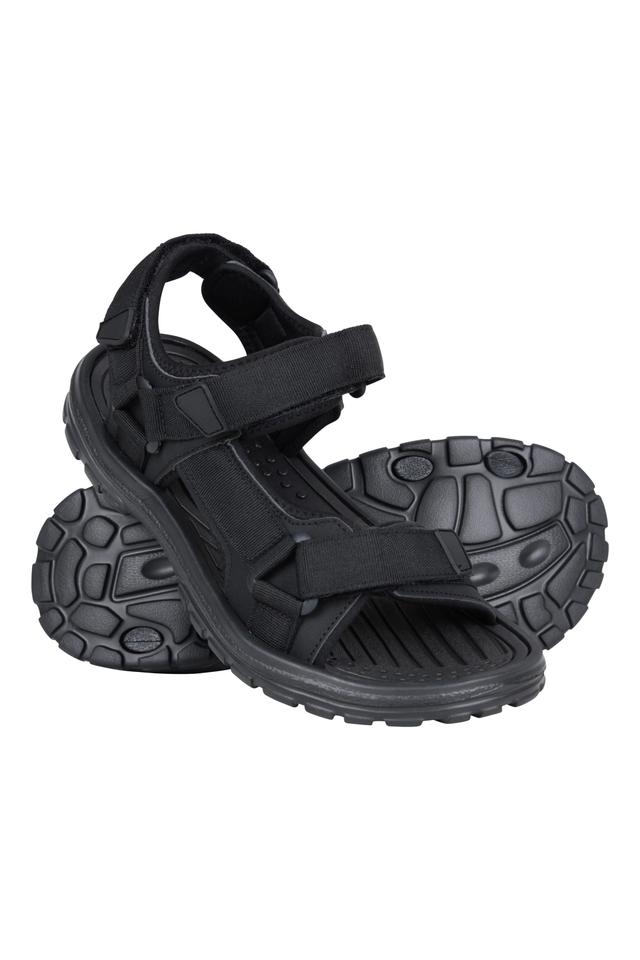 Crete Mens Sandals - Black