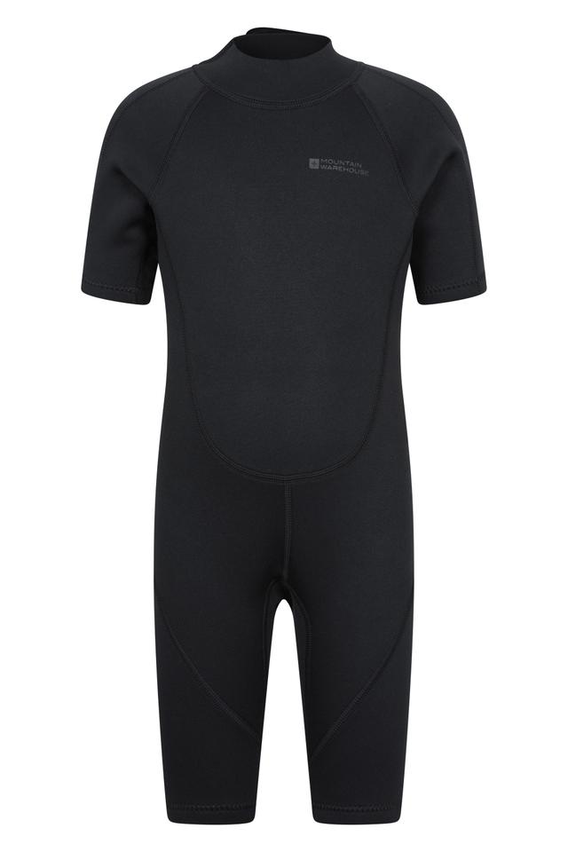 Kids Shorty 2. 5/2mm Wetsuit - Black
